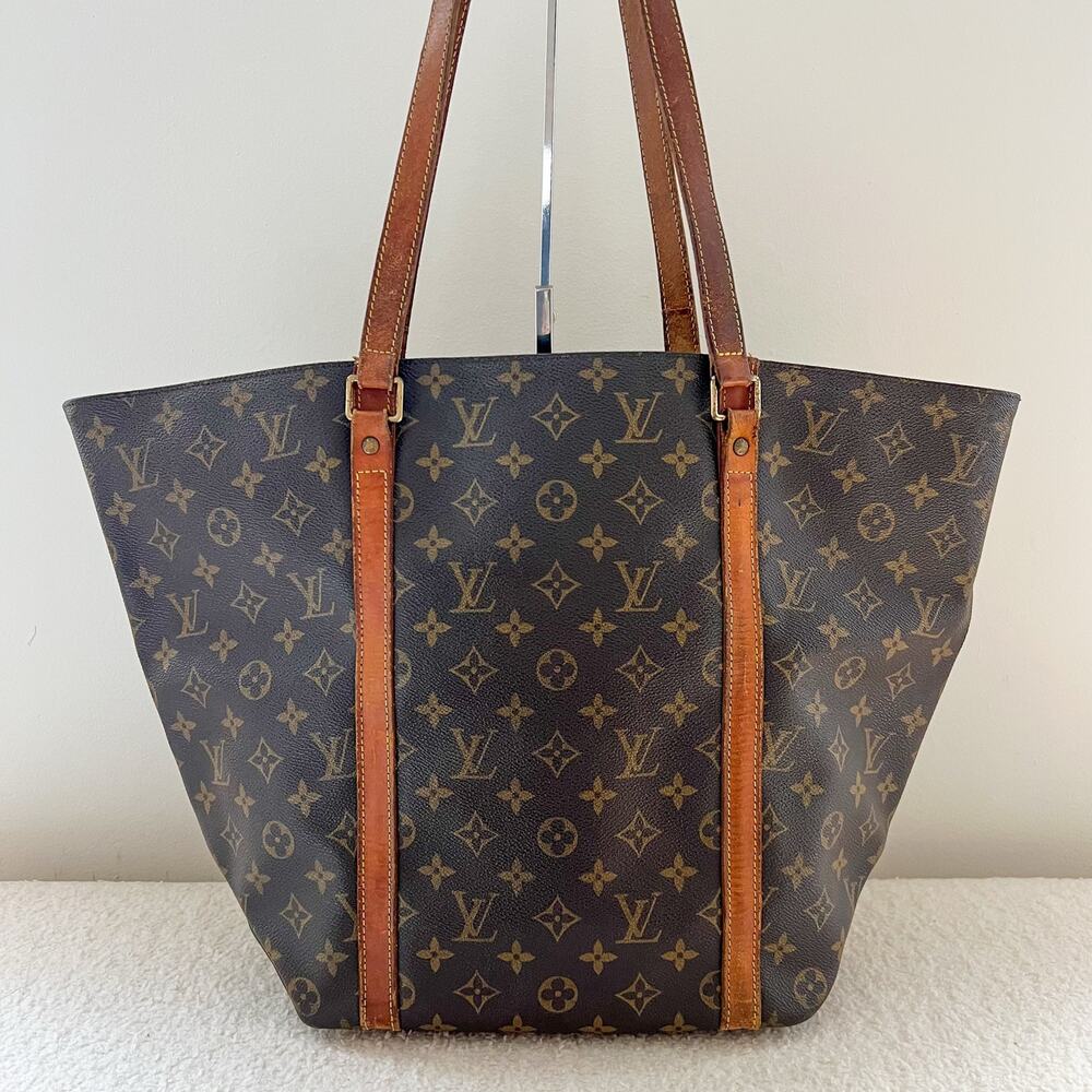 Louis Vuitton Brown Monogram Tote